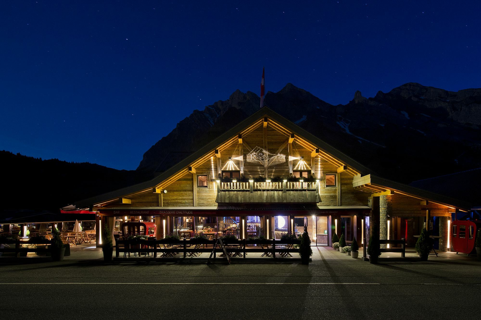 Les Rhodos Hotel La Clusaz Eksteriør billede